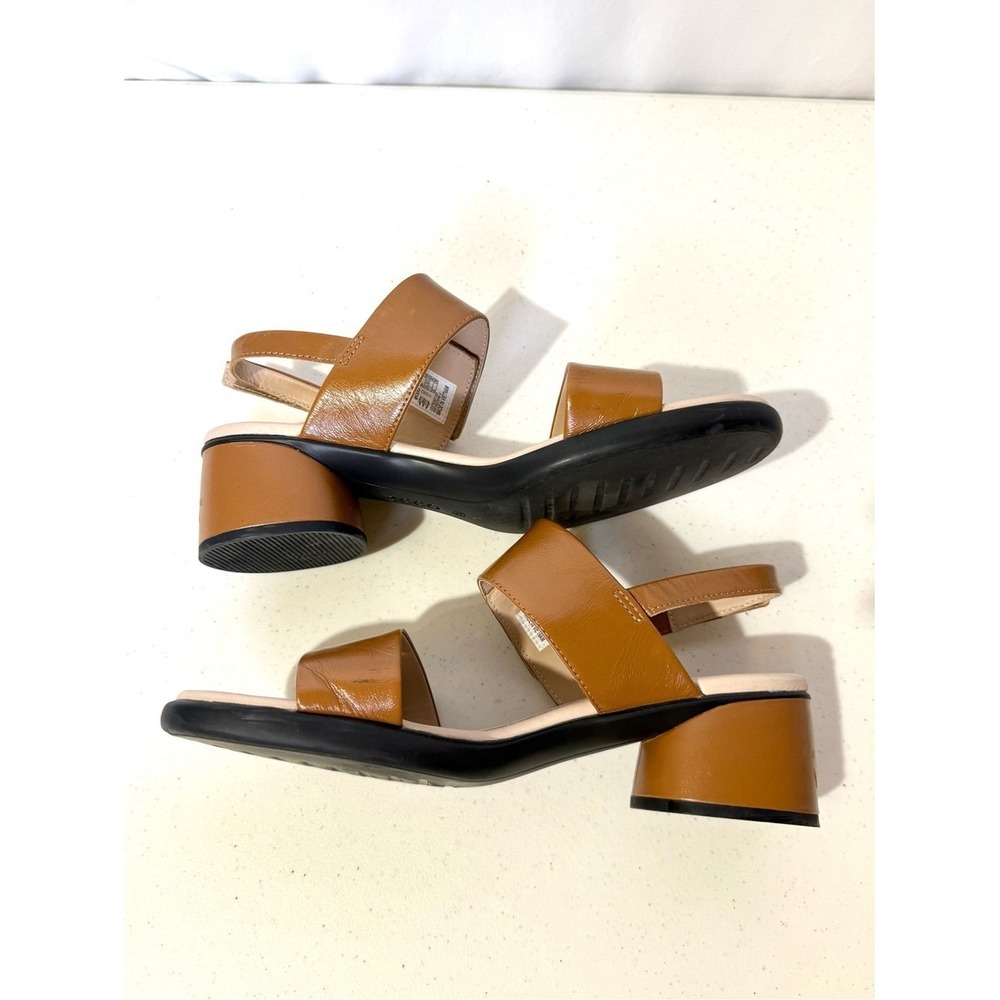ECCO Sculpted Sandal LX 35 Women's US 10-10.5 EU‎ 41 Brown Leather Block Heel - Picture 5 of 11